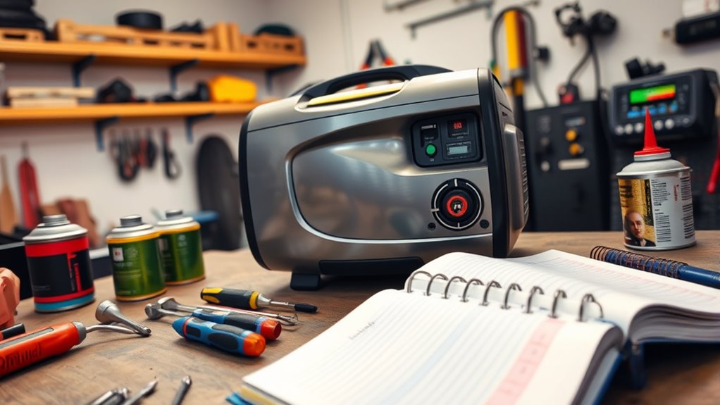 maintain detailed maintenance logs