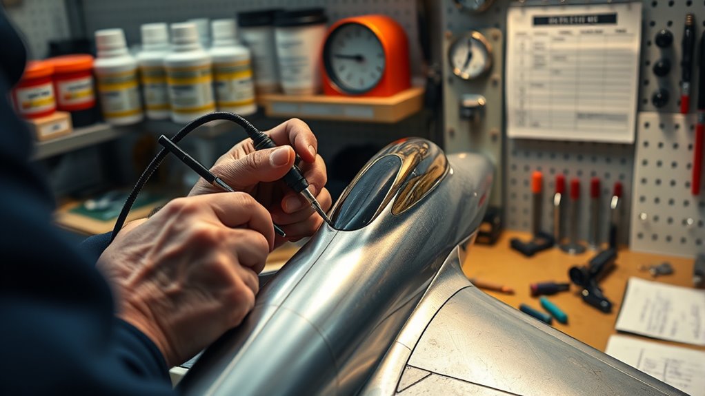 maintain detailed maintenance records