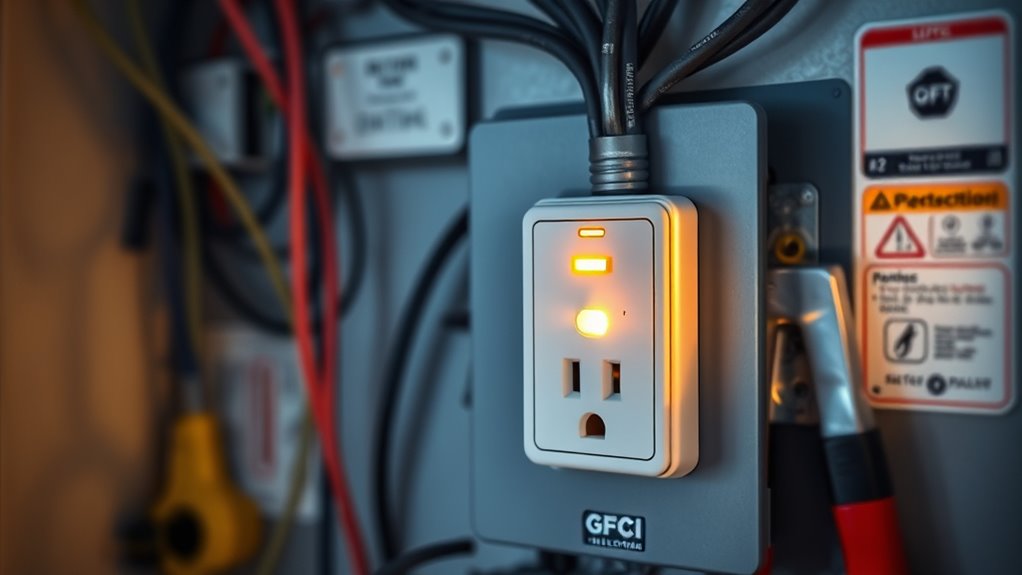 maintain grounded compatible wiring