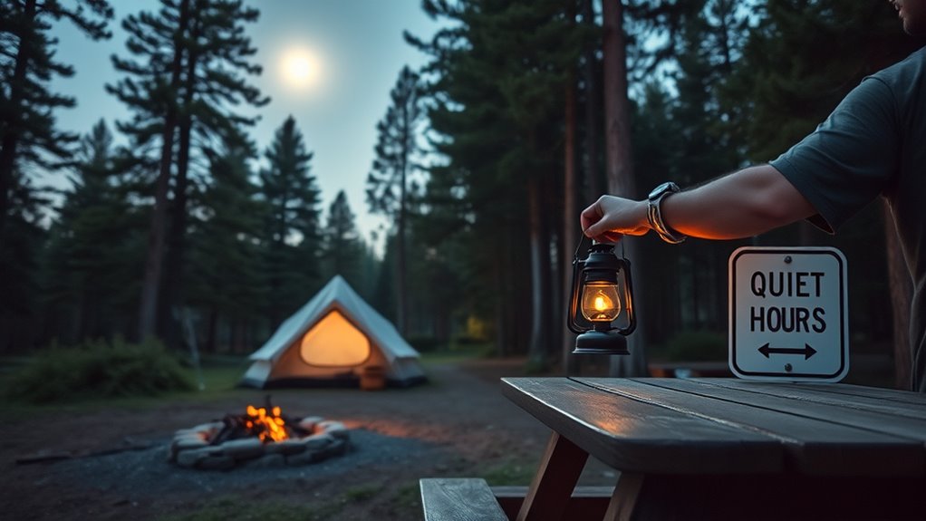 maintain quiet safety respect