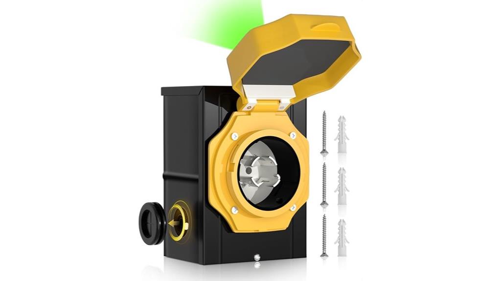 marsflex 30 amp inlet