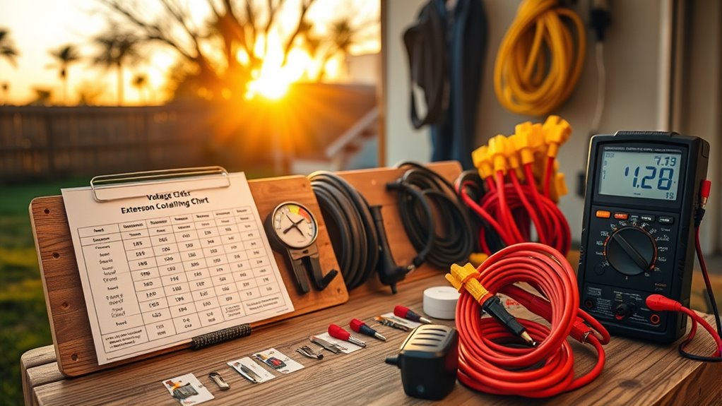 match voltage and amperage