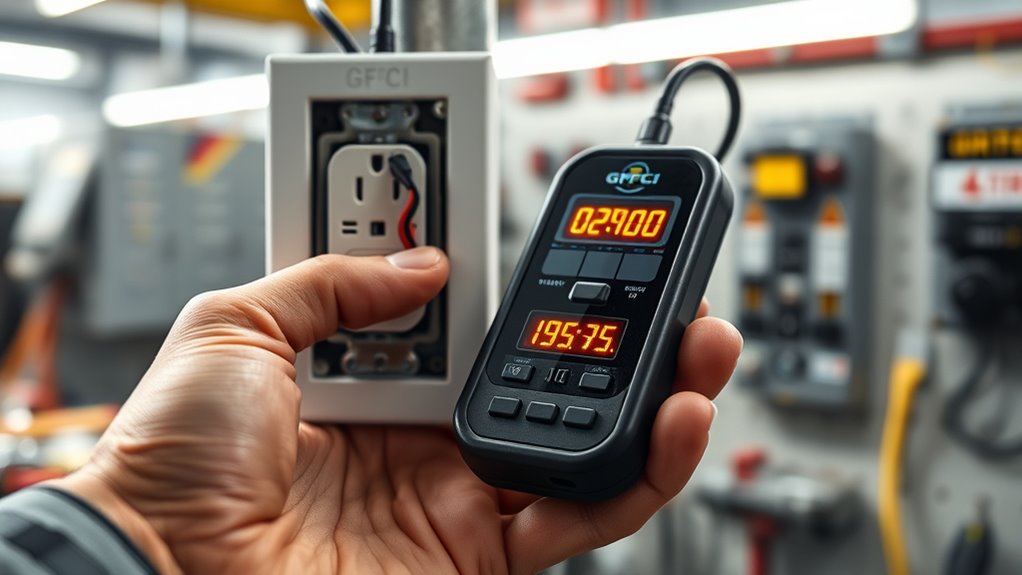 measuring ground fault leakage