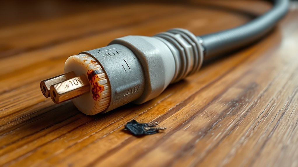 monitor cord temperature and load