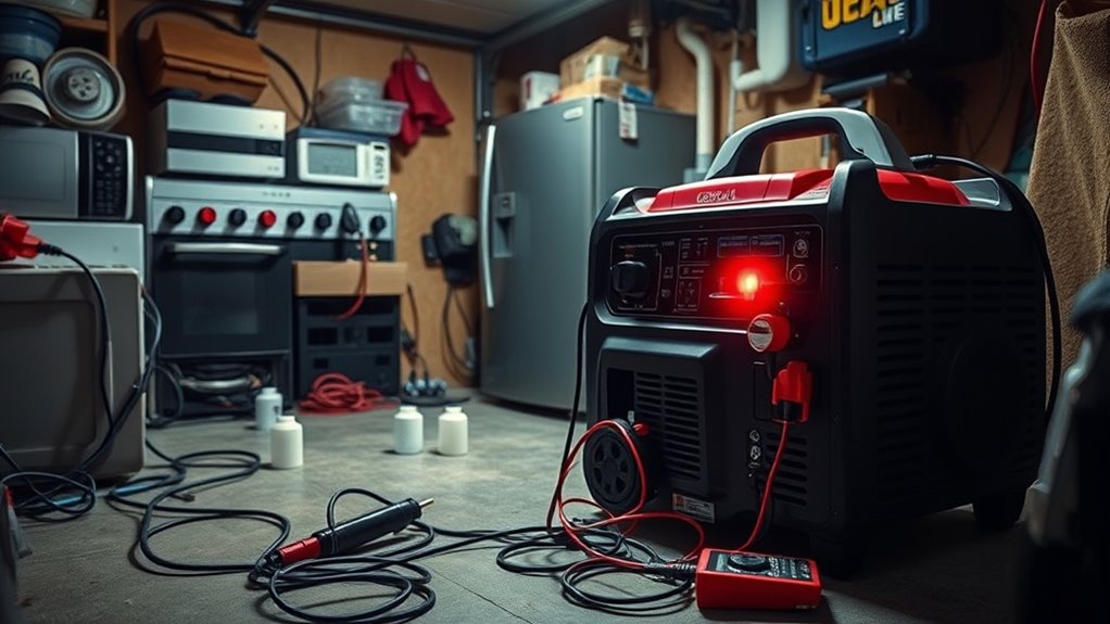 monitor generator load capacity