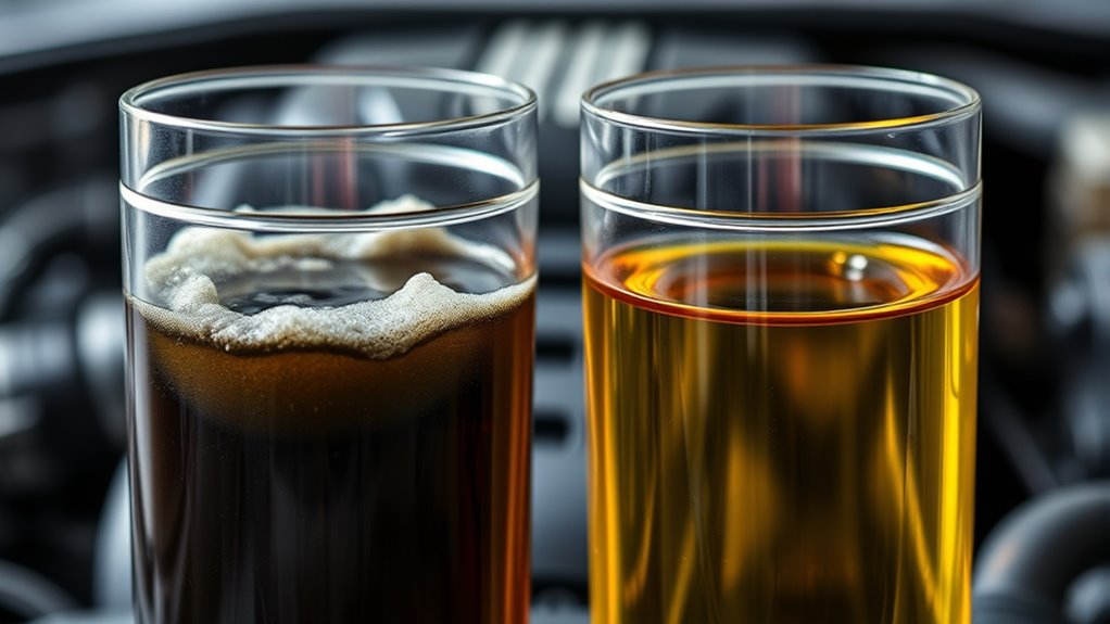 oil color does not indicate effectiveness