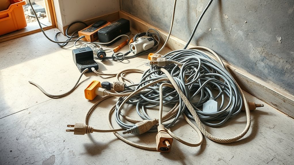 organize cords for safety
