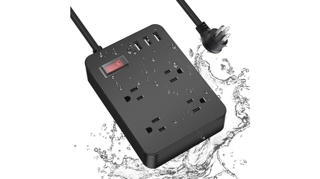 outdoor power strip with usb