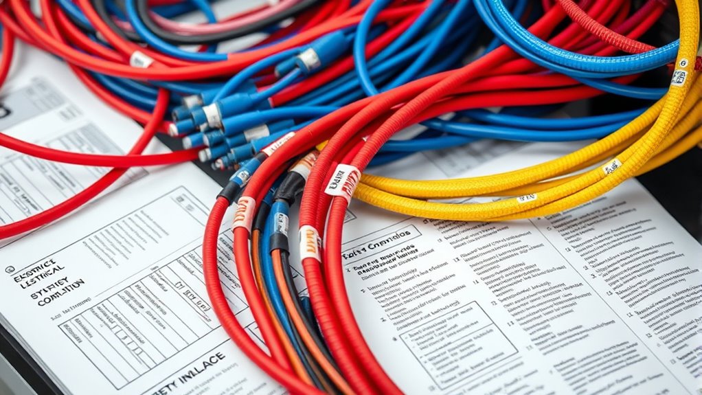 parallel cable color coding