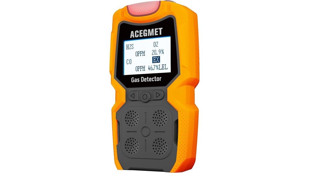 personal rechargeable gas detector