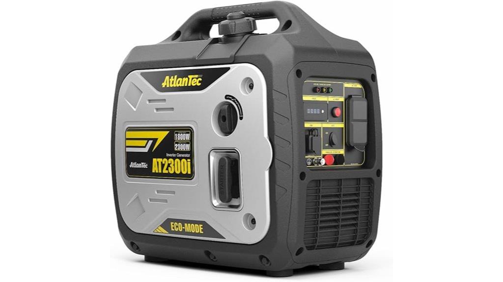 portable 2300w gas generator