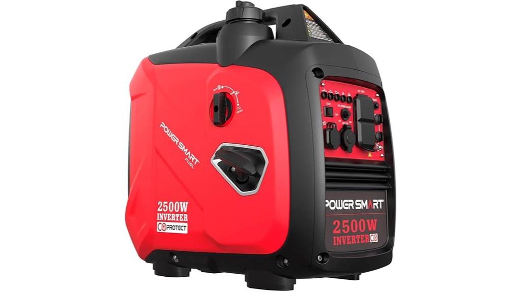 portable 2500 watt gas generator