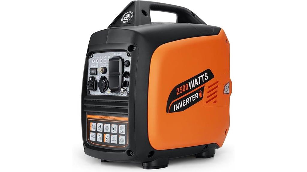 portable 2500w gas generator
