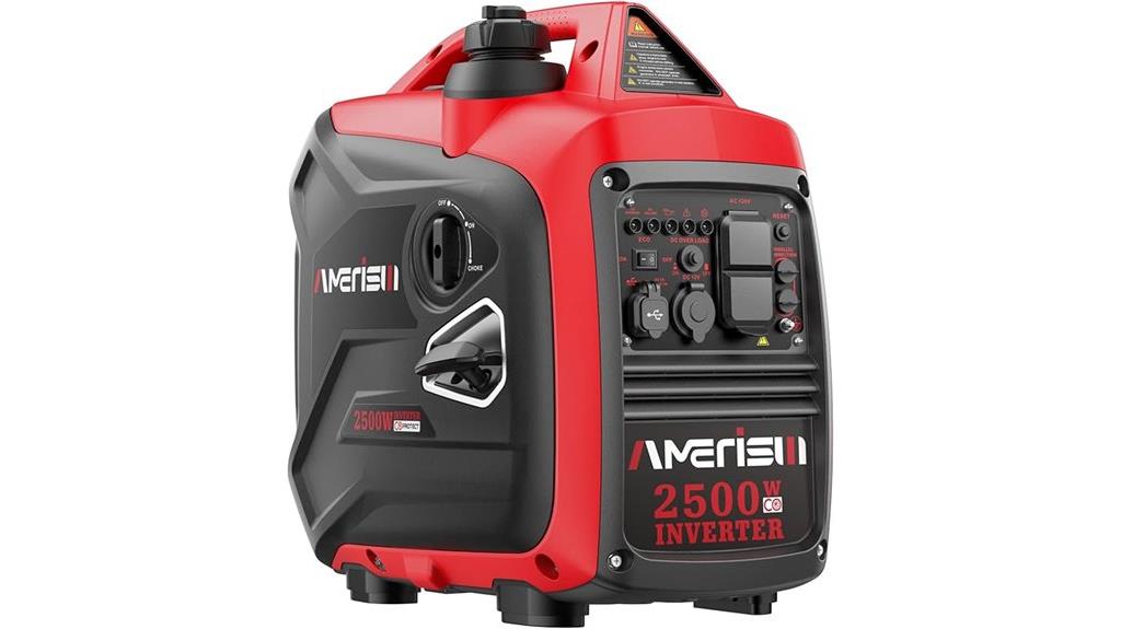 portable 2500w gas generator