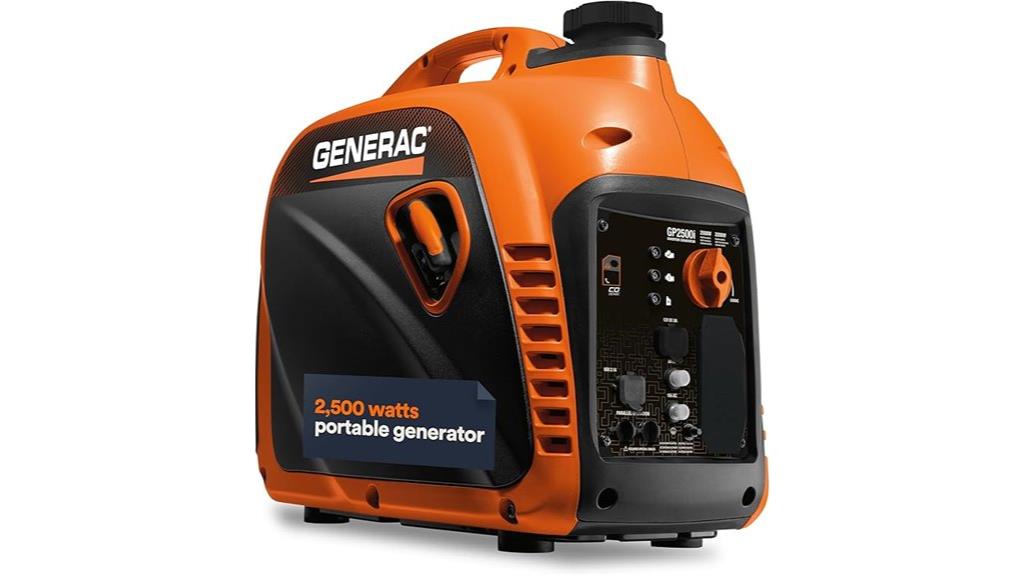portable 2 500 watt generator