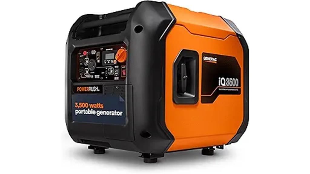portable 3 500 watt gas generator