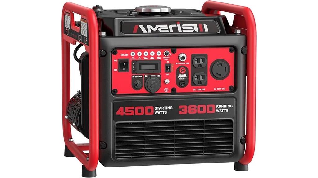 portable 4500w inverter generator