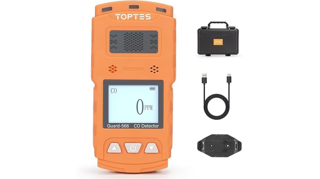 portable carbon monoxide detector