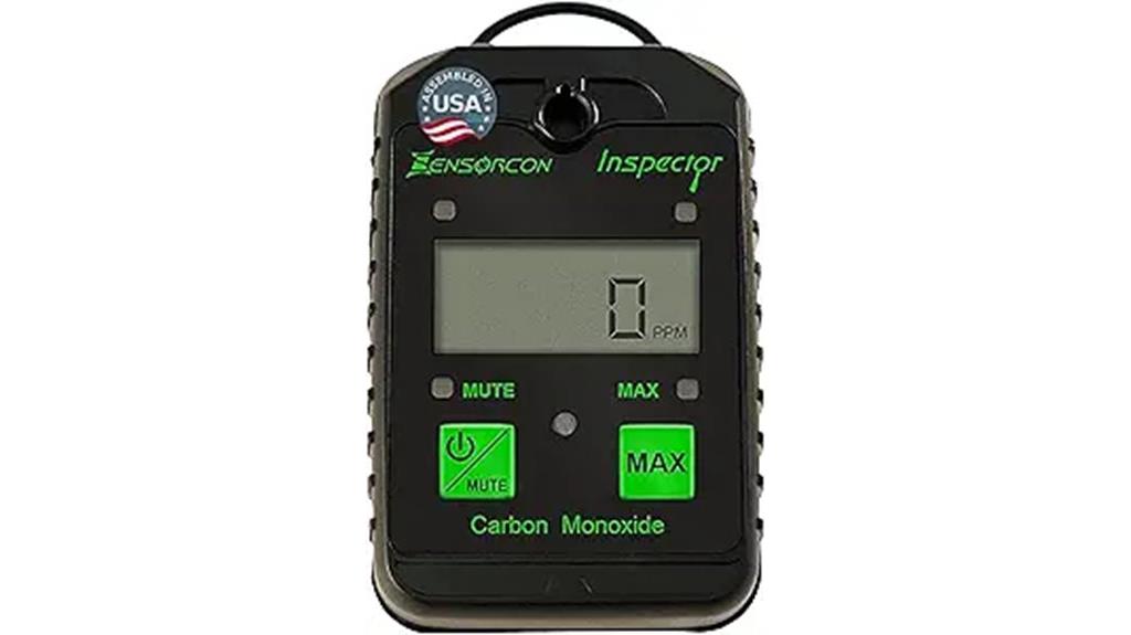 portable co detector alarms