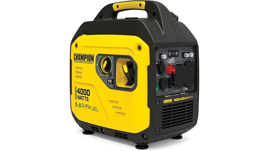 portable dual fuel generator