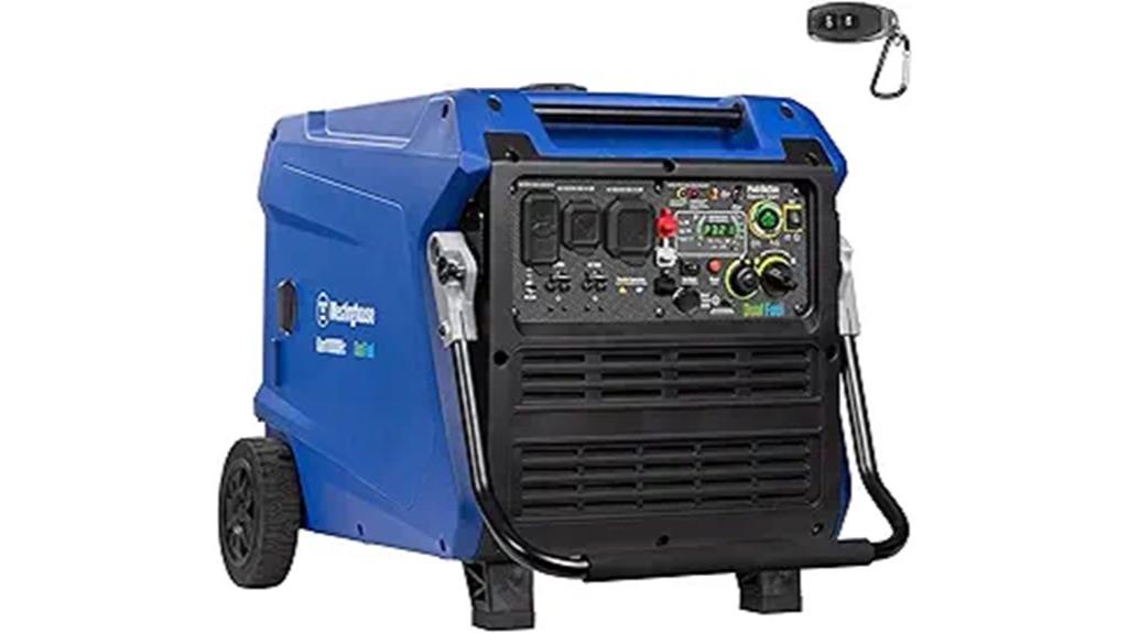 portable dual fuel inverter
