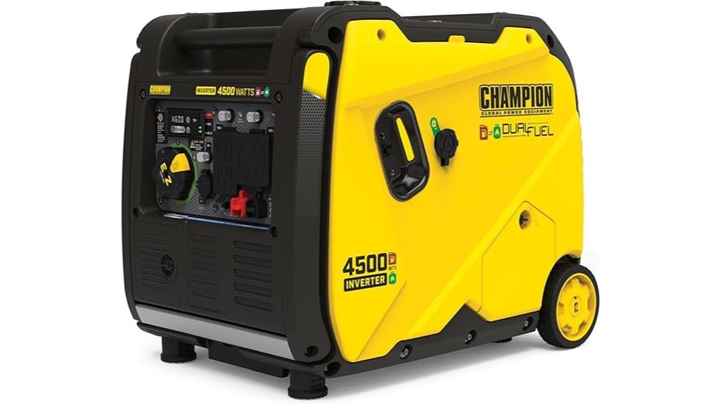 portable dual fuel inverter