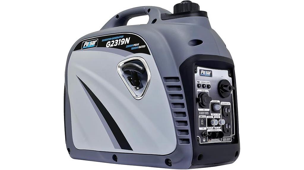 portable gas inverter generator