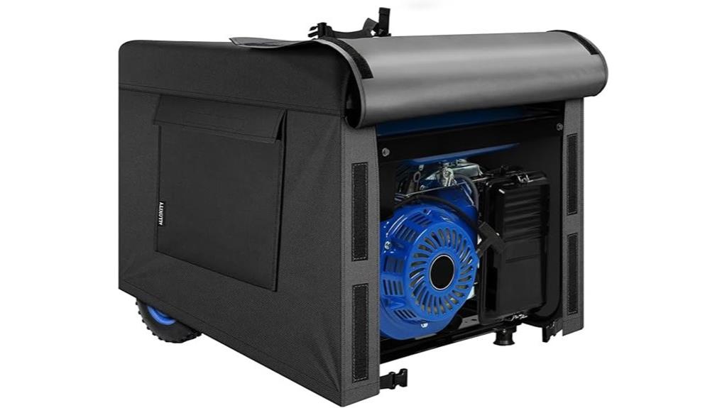 portable generator cover dimensions