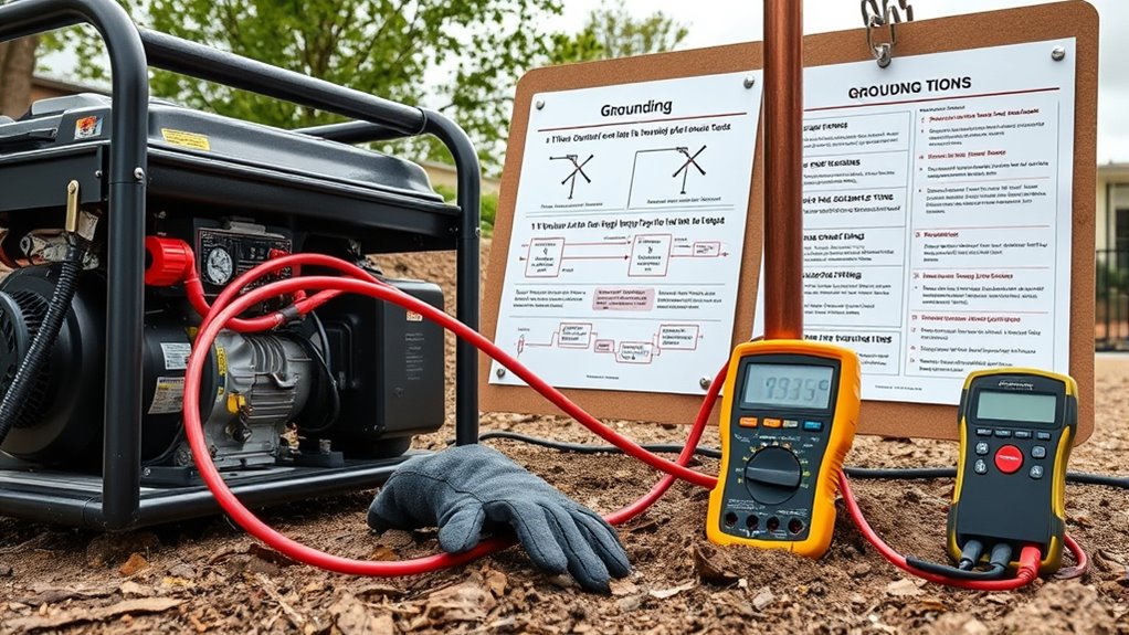 portable generator grounding methods