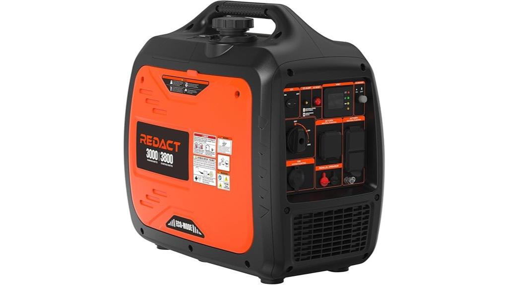 portable home gasoline generator