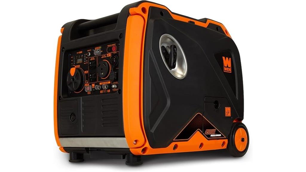 portable inverter generator electric start