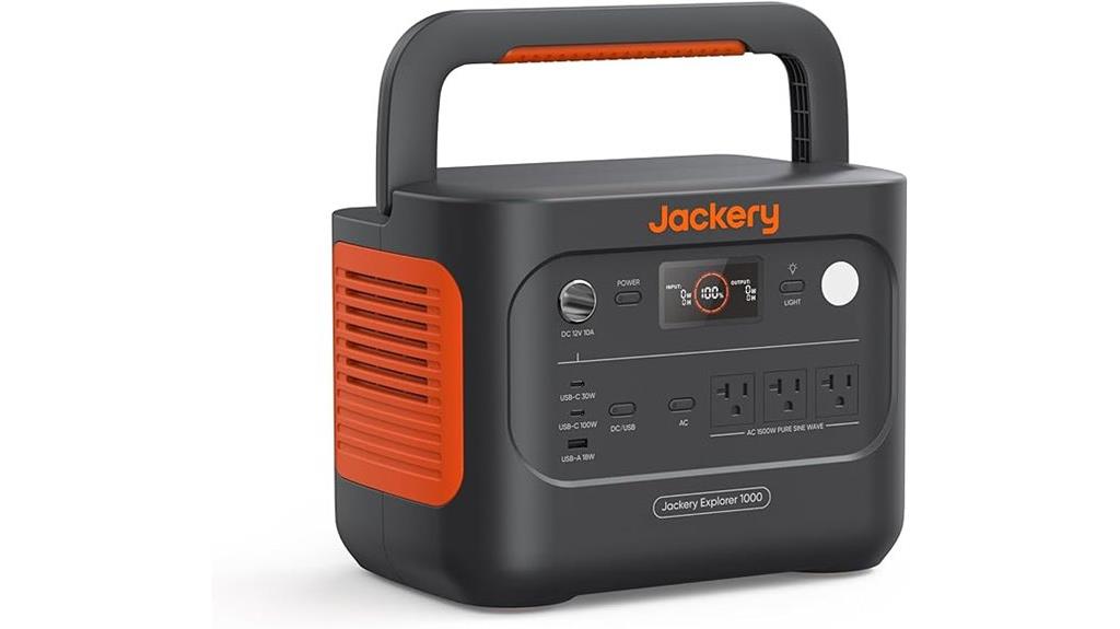portable power station jackery 1000