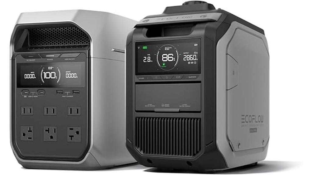portable power station with generator