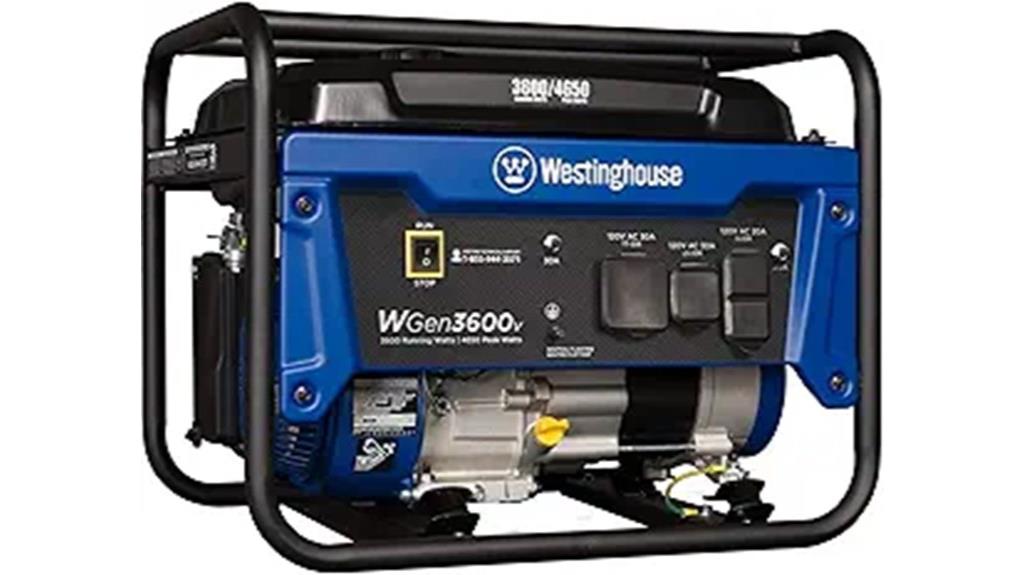 portable rv generator 4650w