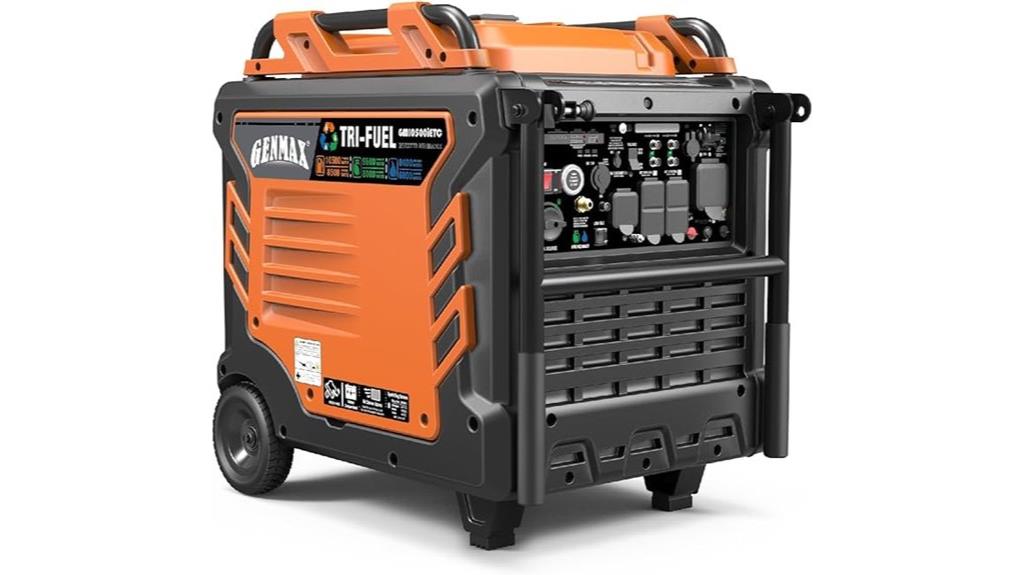 portable tri fuel generator