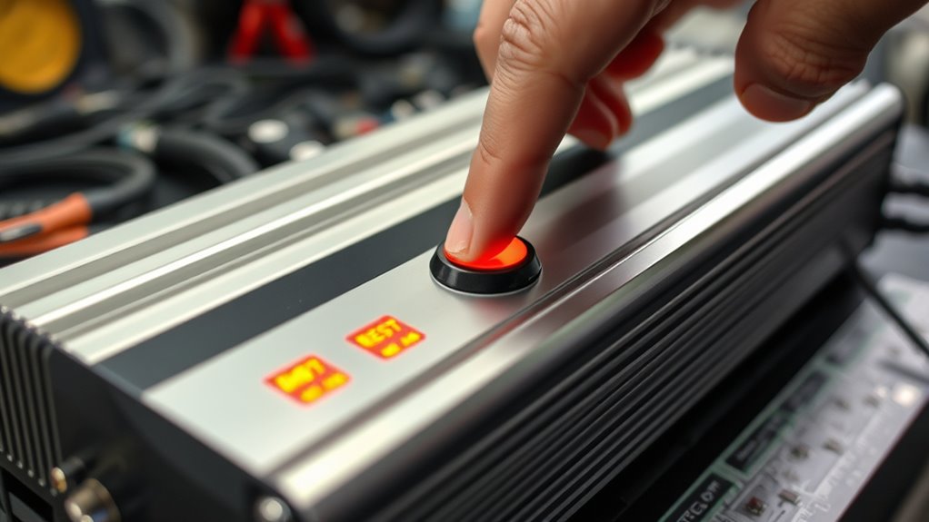 power cycle to reset equipment