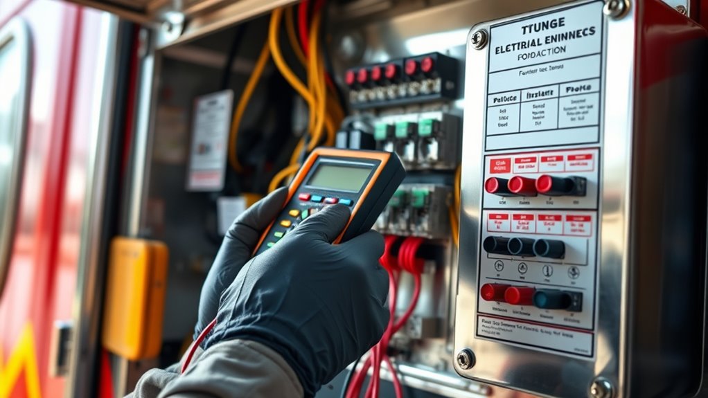 power off before inspection