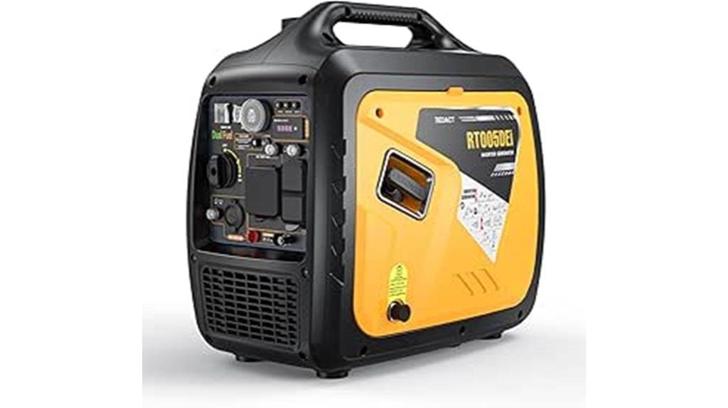 powerful dual fuel generator