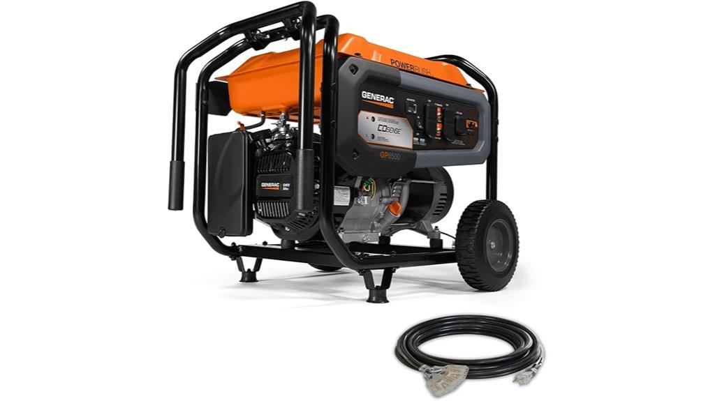 powerful portable gas generator