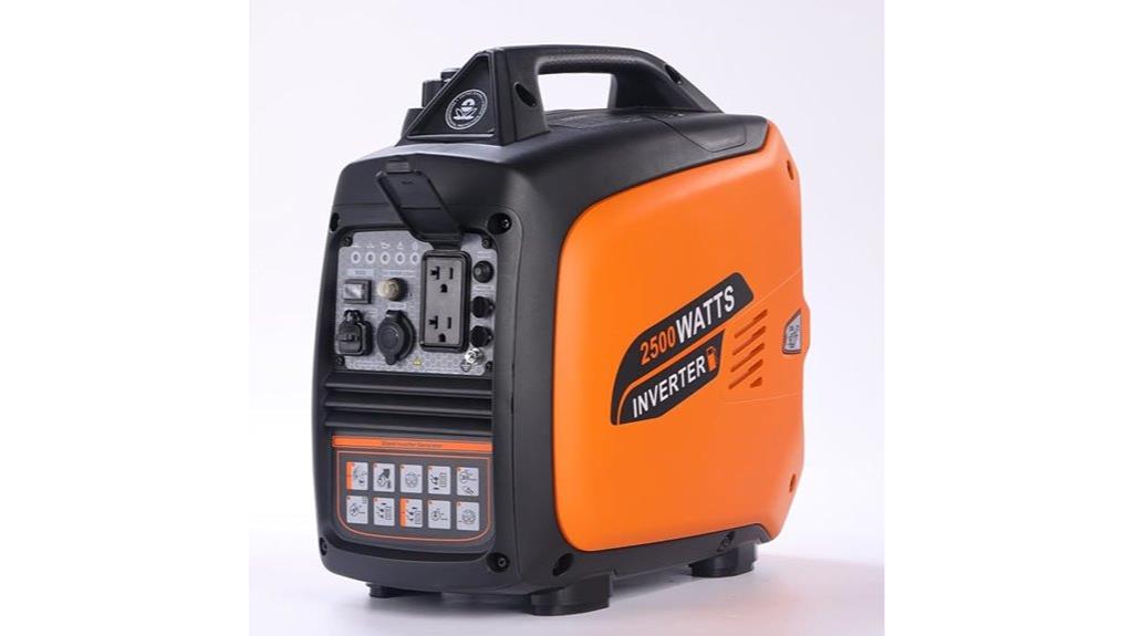 powerful quiet camping generator