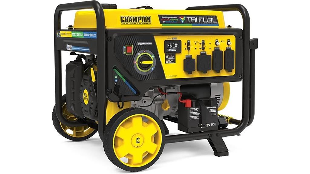 powerful tri fuel generator