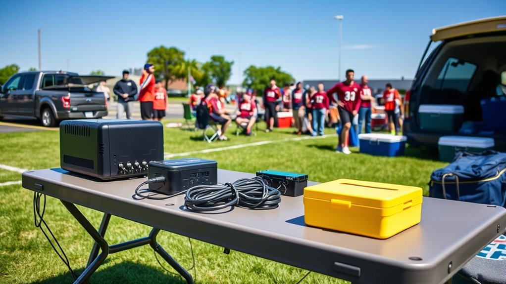 pre game tailgating power