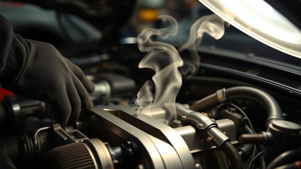 preheat engine for drainage