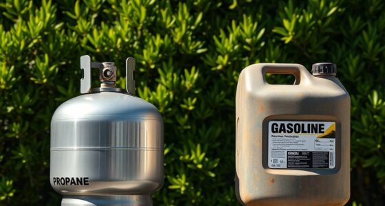propane gasoline runtime comparison