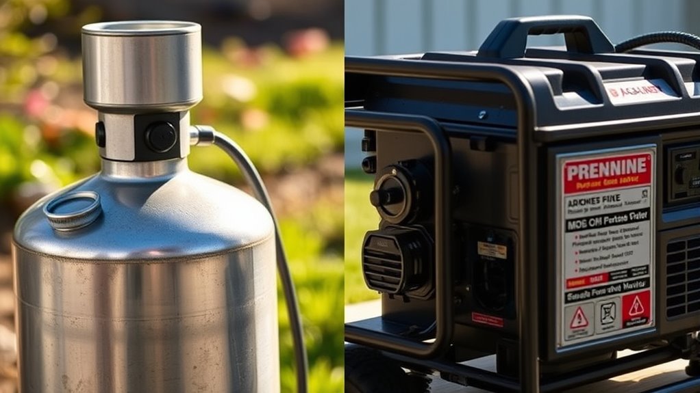 propane has longer temperature dependent runtime