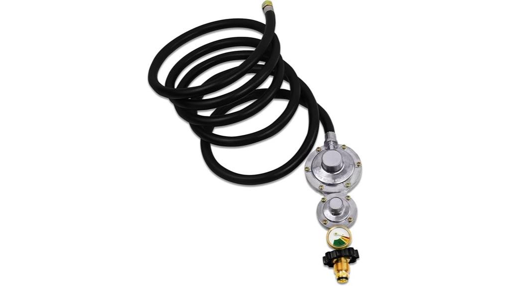 propane regulator with hose