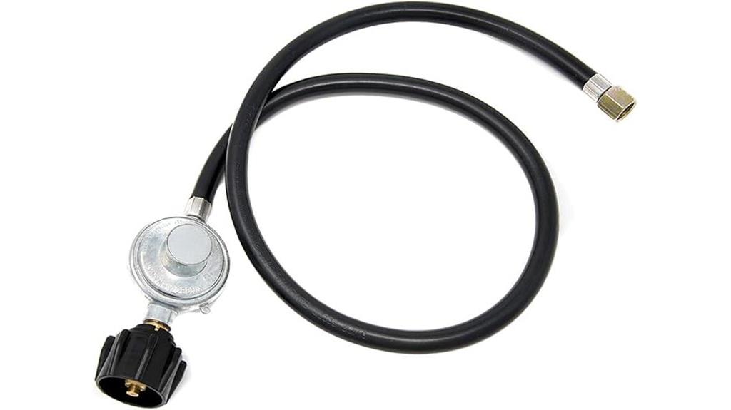 propane regulator with hose