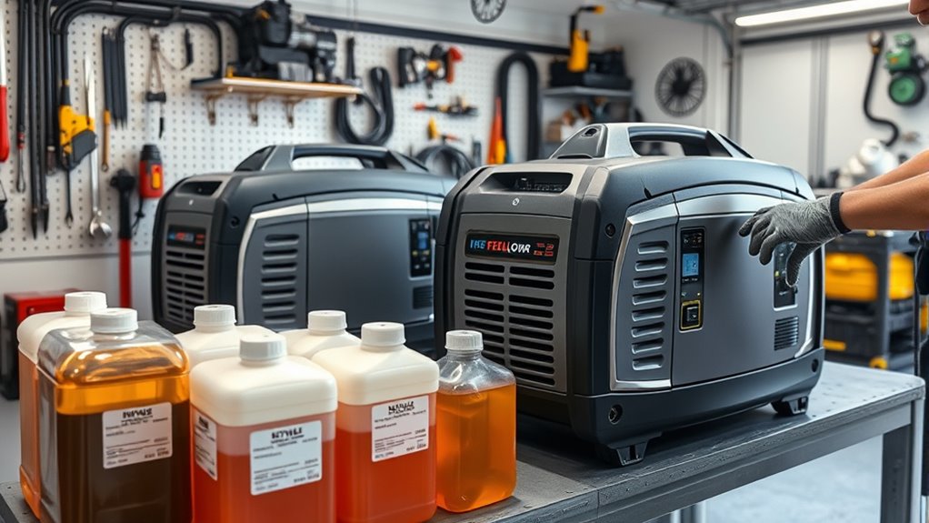 proper fuel storage and stabilization