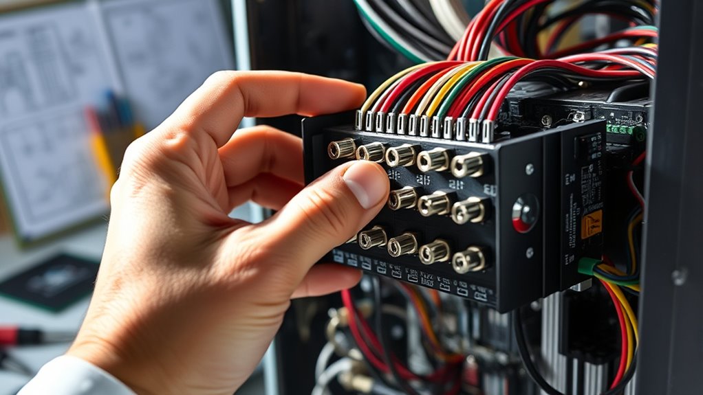 proper parallel battery wiring