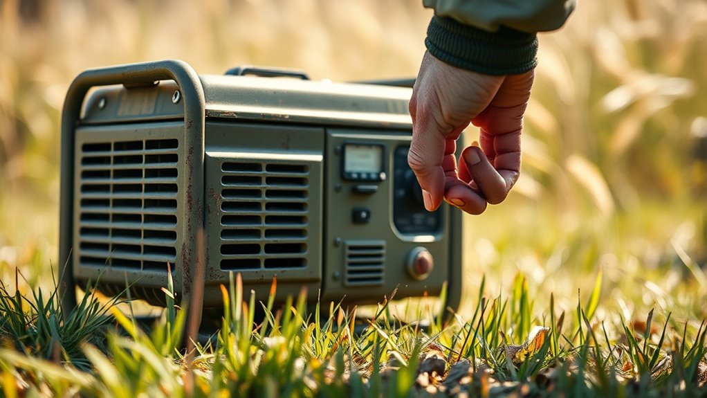 quiet generator test success